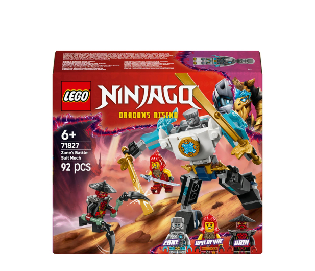LEGO Ninjago 71827 Mech w zbroi bojowej Zane’a - 1284128 - zdjęcie
